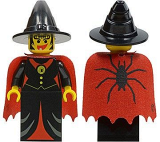 LEGO cas032 Fright Knights - Witch with Cape
