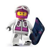 Set LEGO 8803-snowboarder